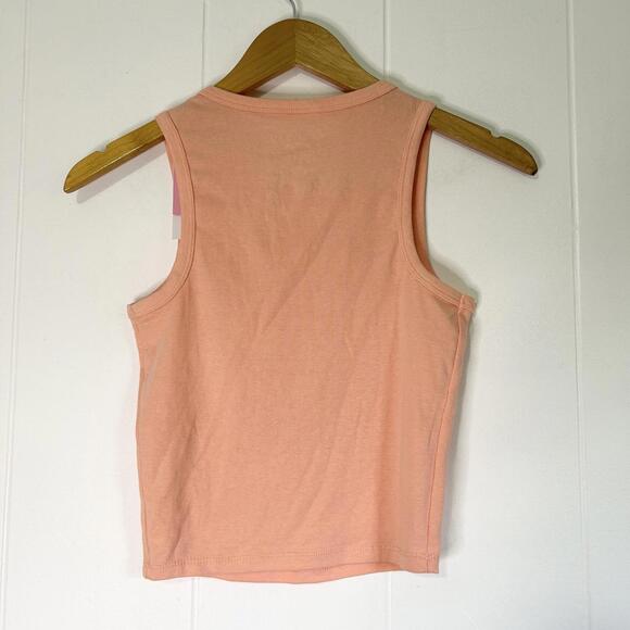 Strawberry Shortcake Orange Sleeveless Crop Top Tank Women's XS - Picture 2 of 4